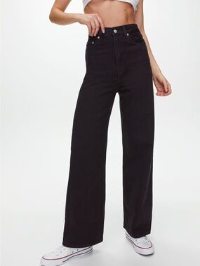 Levi's Premium Black High-Loose Jeans 26x33